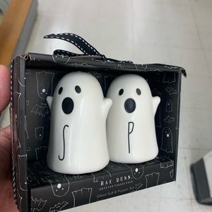 Rae Dunn brand new ghost salt and pepper shakers